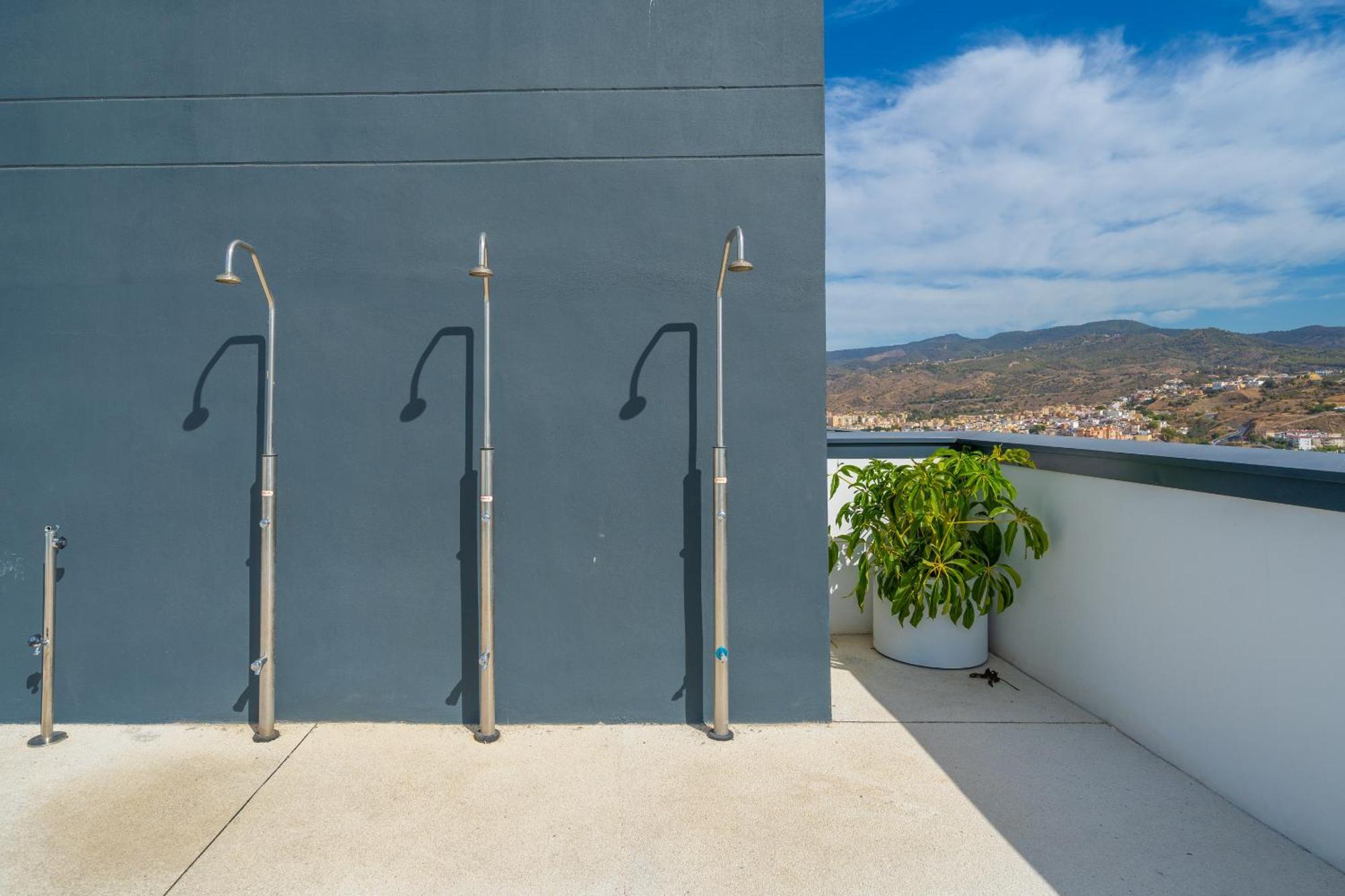 Apartamento Xpce Urban 4 Malaga Skyline - Free Parking Exterior foto