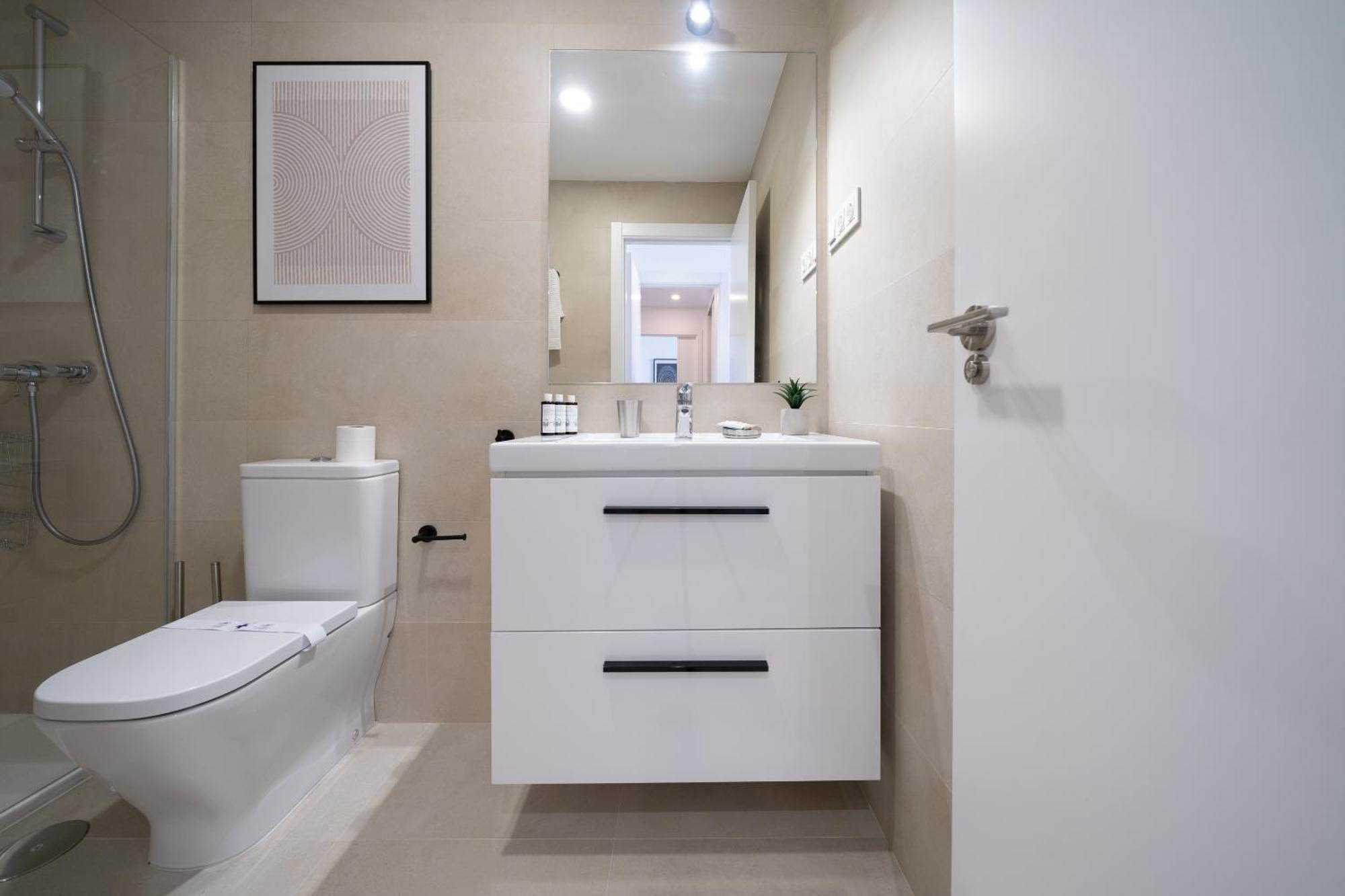 Apartamento Xpce Urban 4 Malaga Skyline - Free Parking Exterior foto