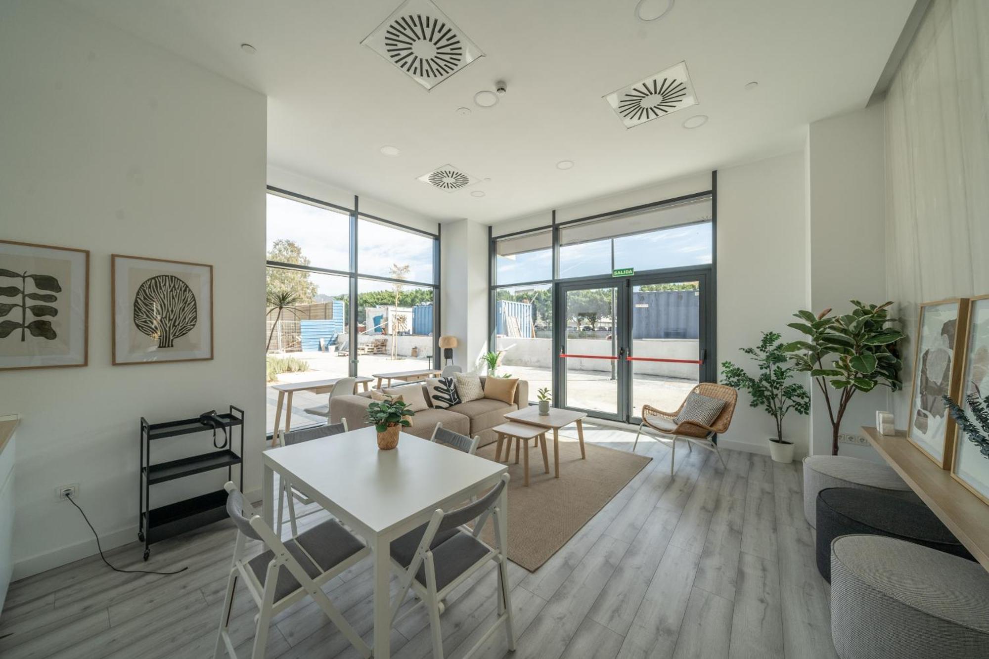 Apartamento Xpce Urban 4 Malaga Skyline - Free Parking Exterior foto