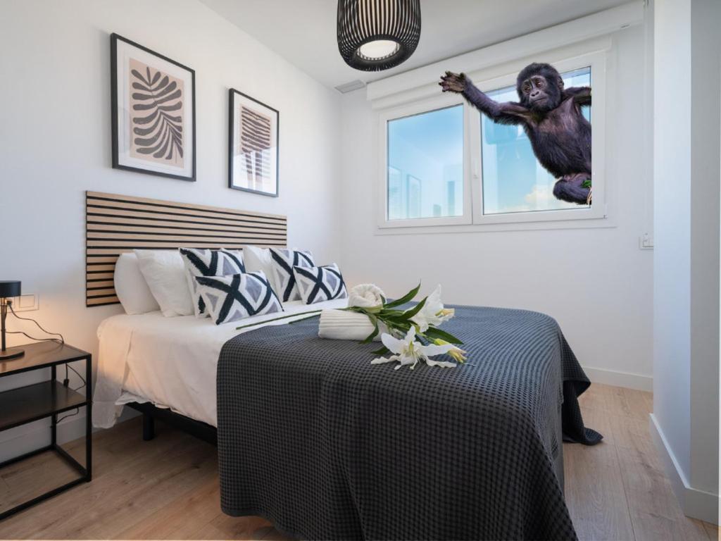 Apartamento Xpce Urban 4 Malaga Skyline - Free Parking Exterior foto